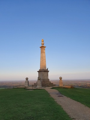 Set in the Chilterns, the monument has great views of surrounding areas.
