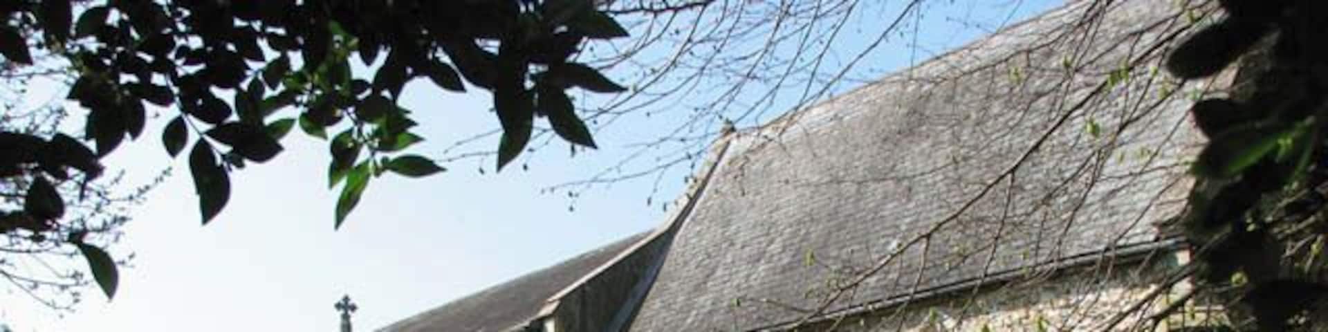 St Mary's church. St Mary's church > 1263635 - 1263650 is tucked away on the edge of the village, located off the narrow Station Road and linked with it by an unsurface lane which is even narrower. The church can't be seen from a distance because there is no church tower giving away its location. Restored in Victorian times, there still is the original 13th century doorway, and the square font > 1263655 dates from Norman times. The royal arms to George III > 1263638 are described as being some of the finest in the county; a couple of medieval bench ends > 1263648 are adorned with carved figures and animals and the nave roof is of arch-braced hammerbeam construction. The church is open every day - if you can find it.