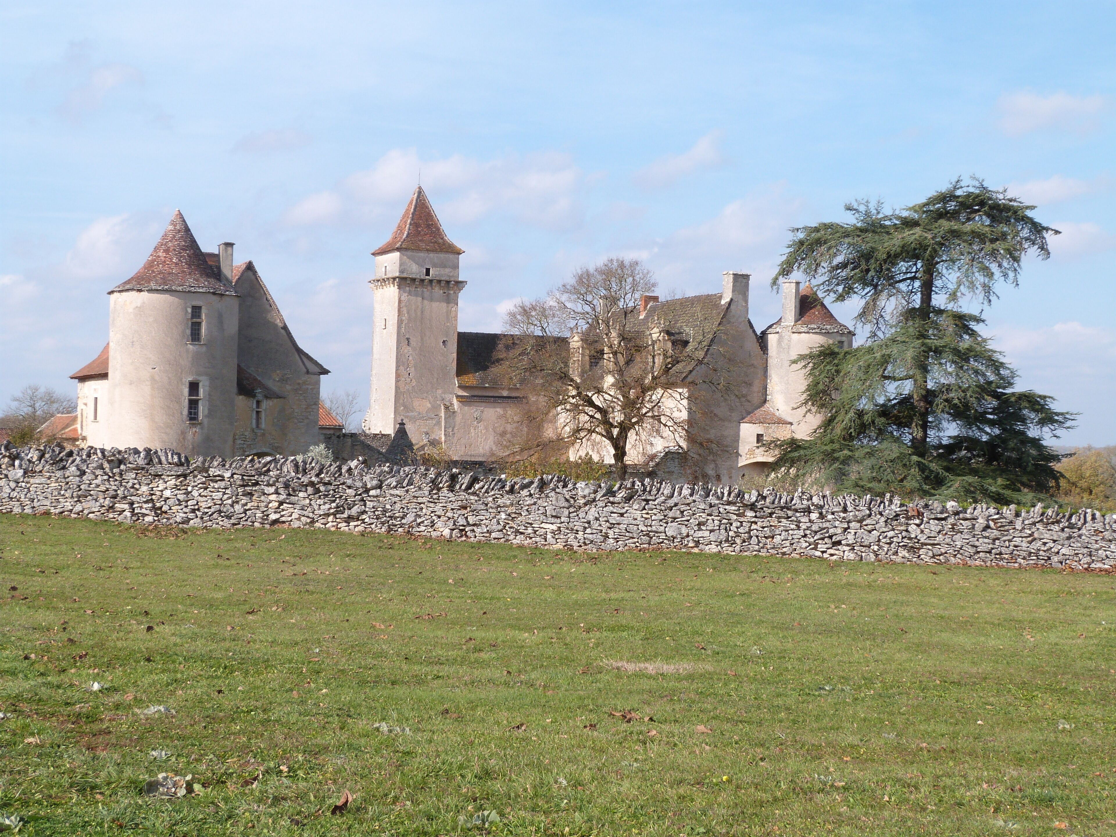 Château de Couanac(vue générale)