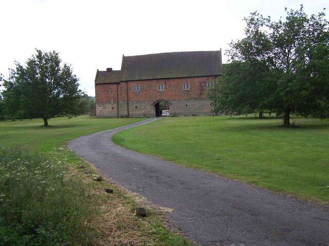 Old Hall Gatehouse, Mavesyn Ridware A 14th century gatehouse with early 18th century alterations. It is timber framed, partly replaced in brick and stone, and has a plain tile roof. The principal range has four bays and is aligned east-west, with a single-bay annexe at each end, on the same alignment. It is two storeys high. The Hall itself has been replaced by a C18 building. It was built by the Mavesin (Malvoisin) family from whom the village is named.