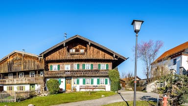 landscape and village wackersberg