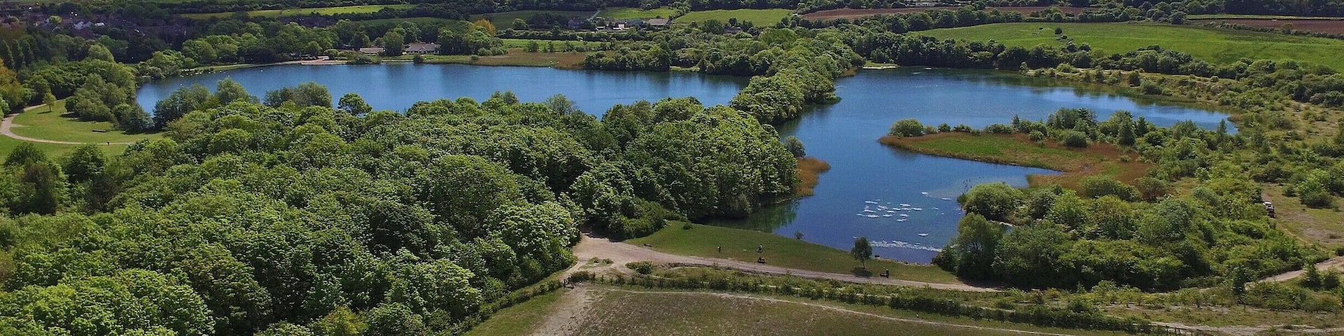 Cosmeston Lakes Country Park, Penarth. Wales. UK