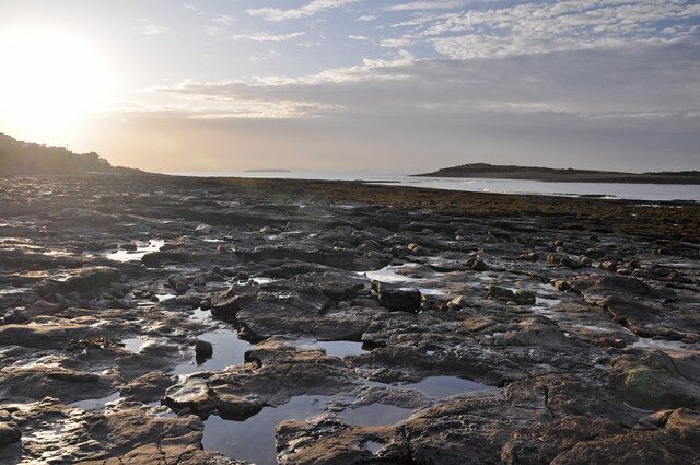 Sully Bay beach and Sully Island