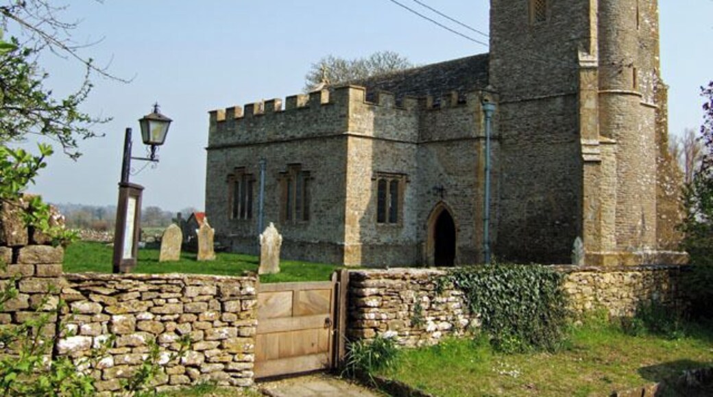St Lawrence's parish church, Folke, Dorset, seen from the northwest