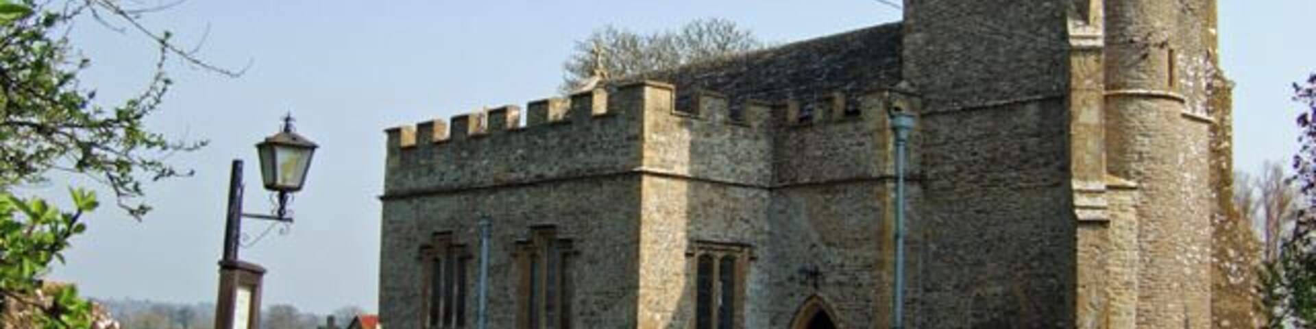 St Lawrence's parish church, Folke, Dorset, seen from the northwest