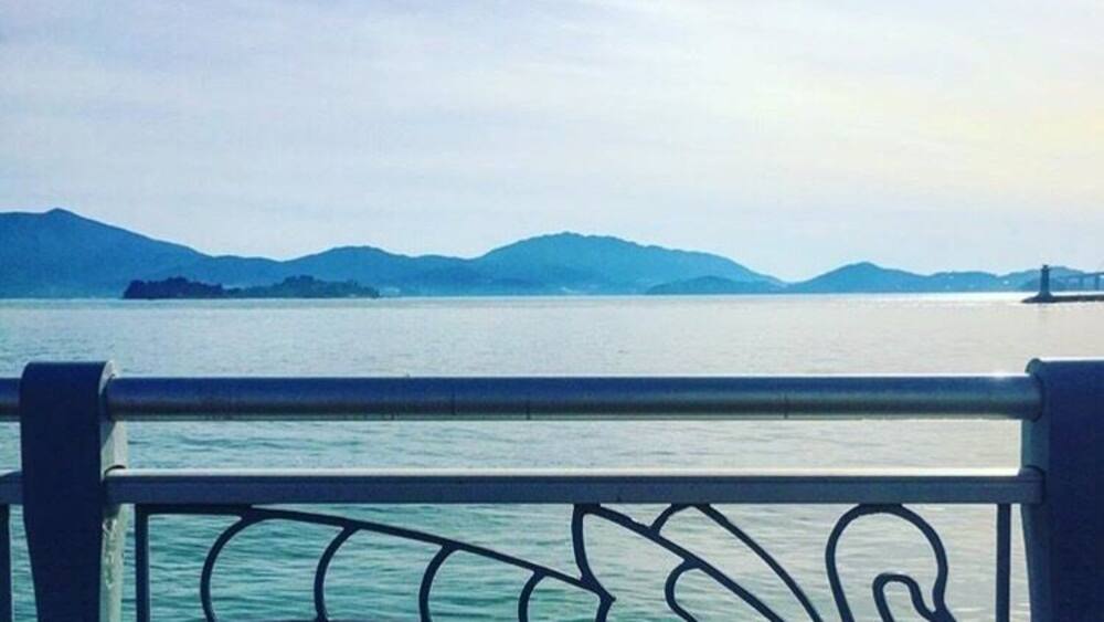 A harbour in Nokdong, Goheung (South Korea). #stunningstructures