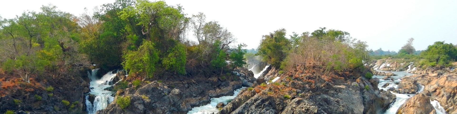 This pic is from 4000 Islands. Every where you look is a postcard pic. It's impossible to get bored here. Wave at the water buffalo in your tube floating by, Kayaking adventure with pink dolphins.... It's a special place.