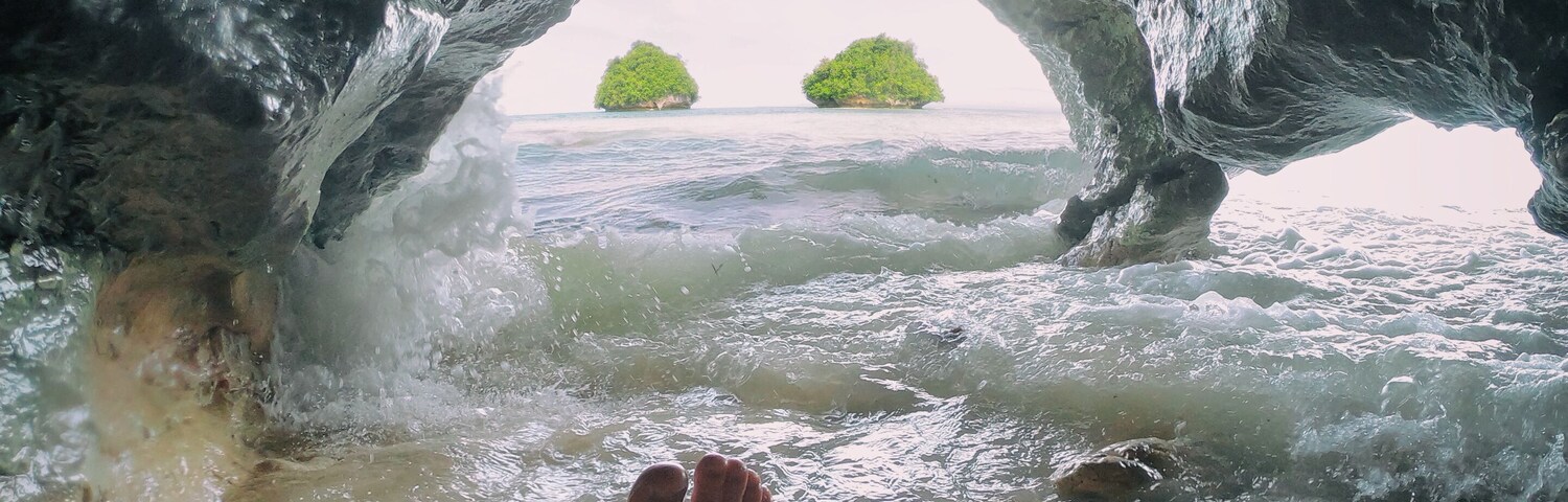 Some absolutely beautiful islands off the coast of MIndanao, Philippines. You won't find any foreign tourists here as it has an outdated travel advisory. It's magical here. #Philippines #Mindanao #Travel #islands #beach