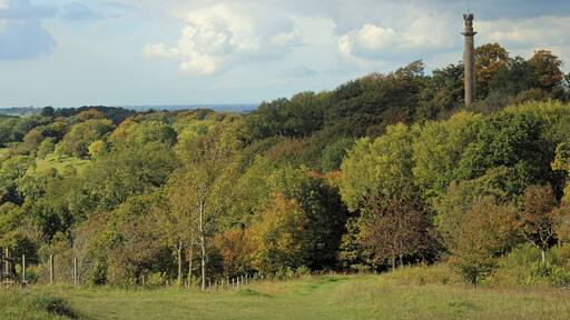 The Hood Monument in Autumn