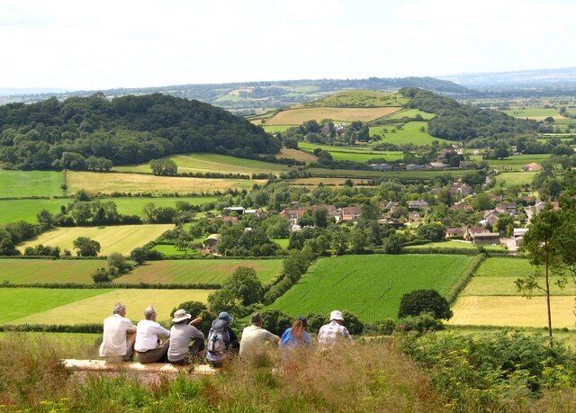 View towards Compton Dundon