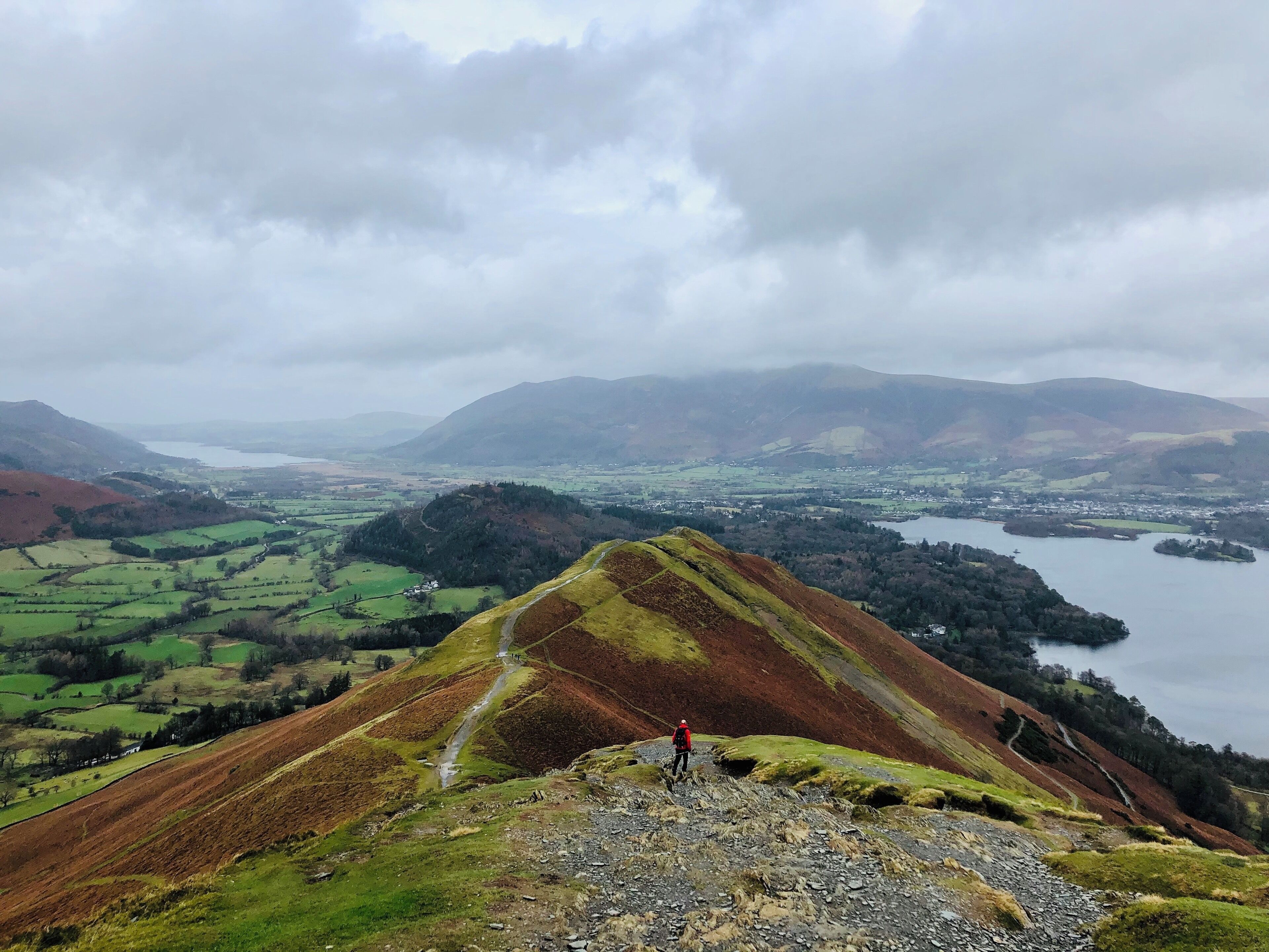 Great views from atop the catbells 💚

#lakedistrict #keswick