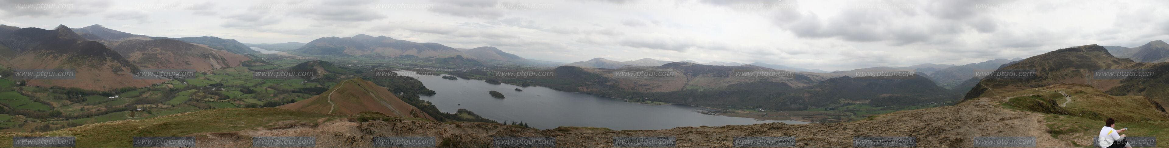 View from the top of Catbells