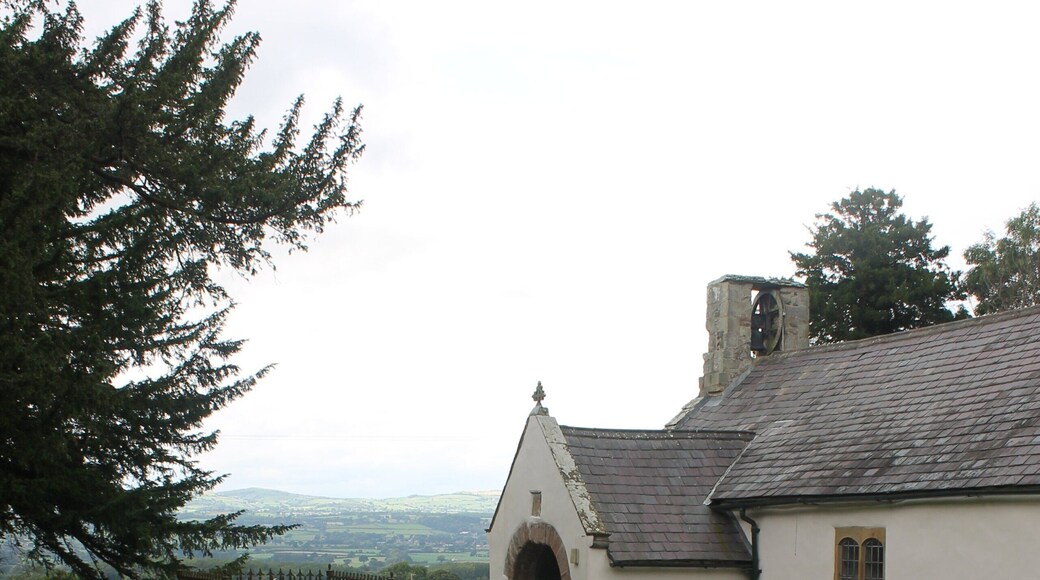 Church of St Cwyfan, Llangwyfan near Llandyrnog, Denbighshire, Wales. Grade: II* Date Listed: 19 July 1966 Cadw Building ID: 749