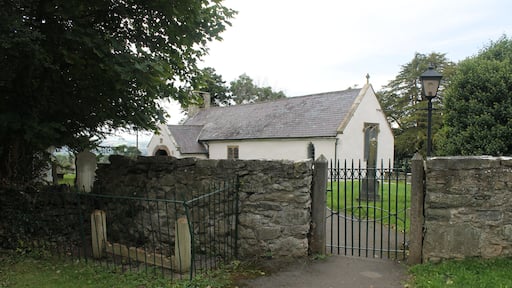 Church of St Cwyfan, Llangwyfan near Llandyrnog, Denbighshire, Wales. Grade: II* Date Listed: 19 July 1966 Cadw Building ID: 749