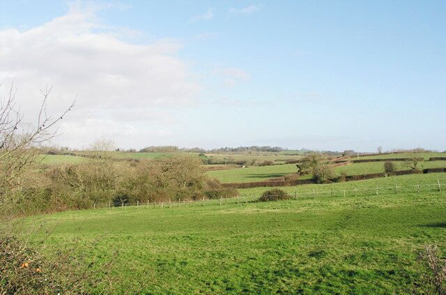 Farmland to the north east of Llysworney