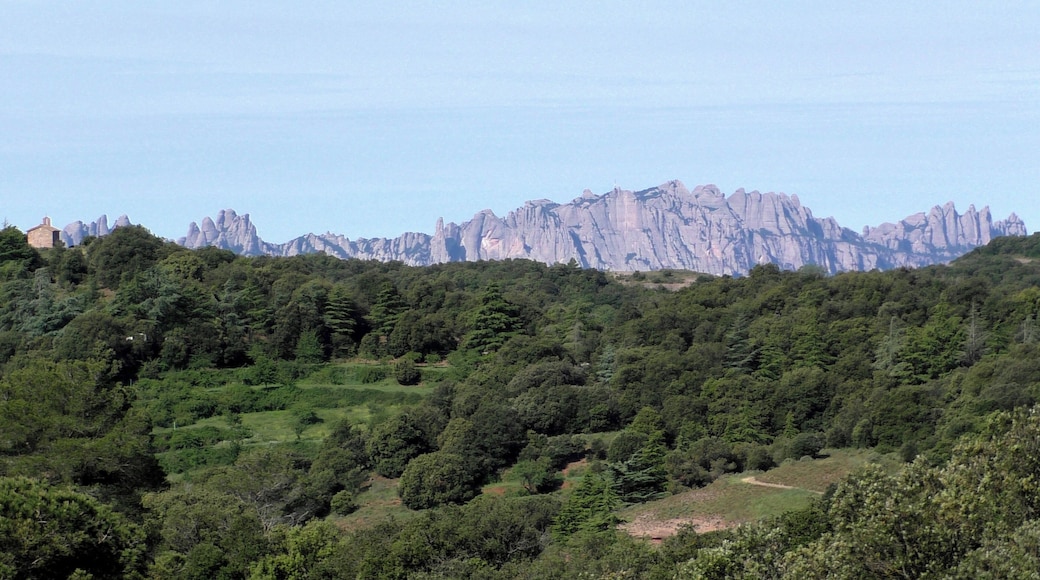Montserrat viewed from El Montcau