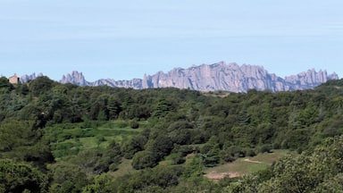 Montserrat viewed from El Montcau