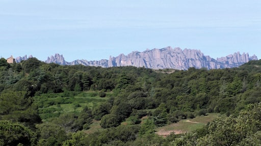 Montserrat viewed from El Montcau