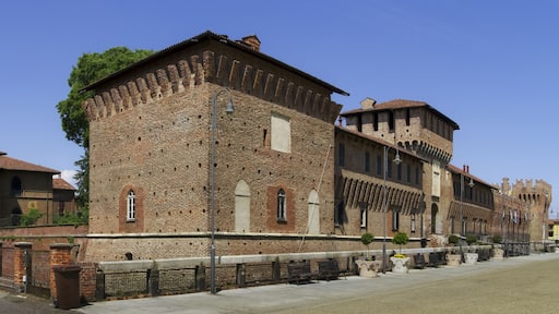 Gallliate, Castello Sforzesco, Piemonte, Italia, Europa, Sforza Castle in Galliate, Piedmont, Italy, Europe