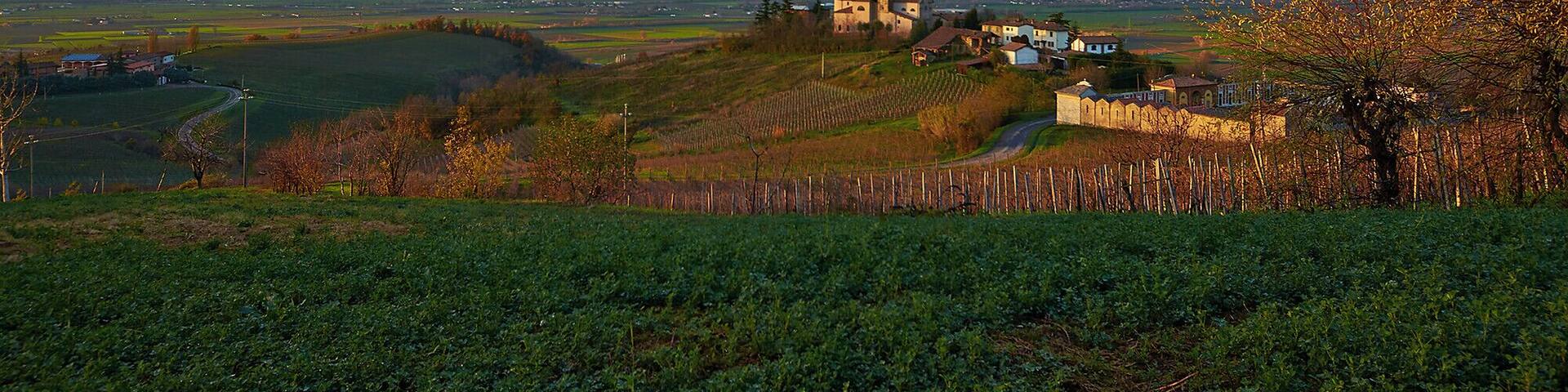 Tramonto sulla frazione Chiesa