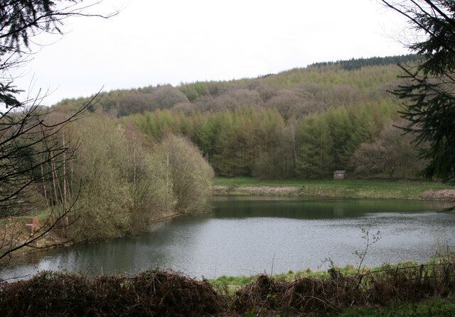 Blagdon Reservoir The reservoir is above Luxhay Reservoir.