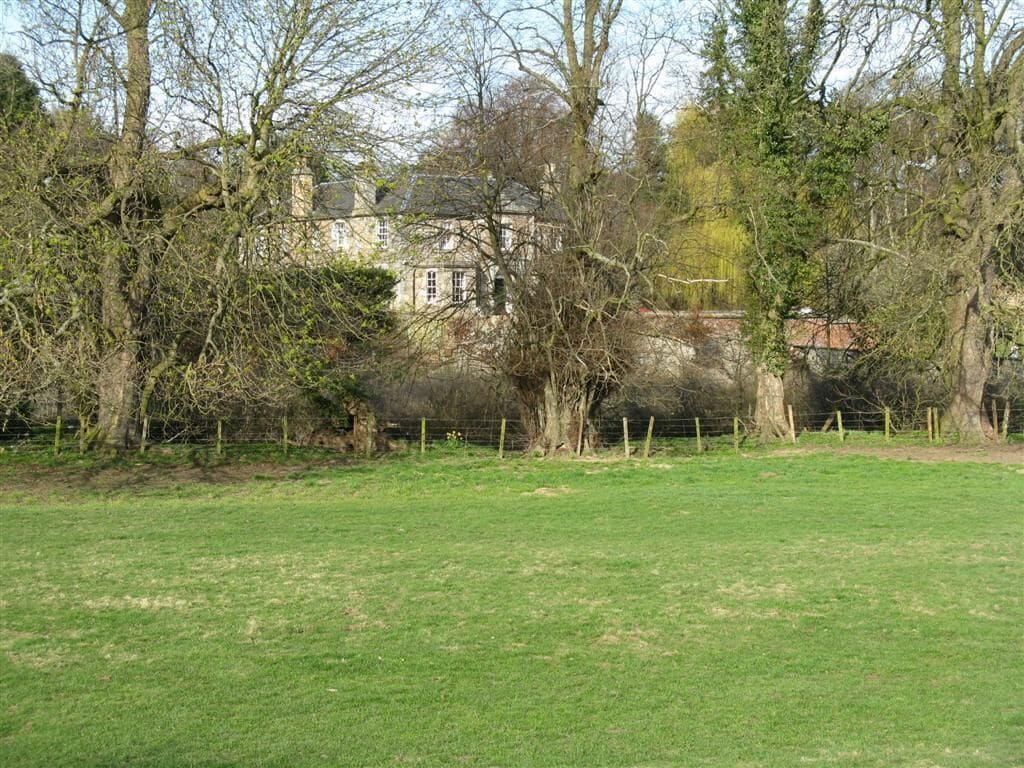Pencaitland Manse As seen from across the River Tyne.