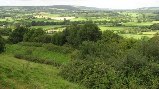 Chew Valley from Hinton Blewett.