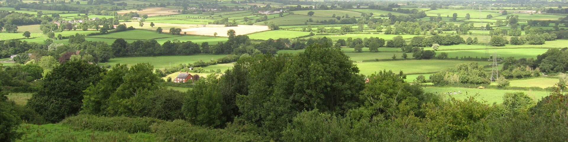 Chew Valley from Hinton Blewett.