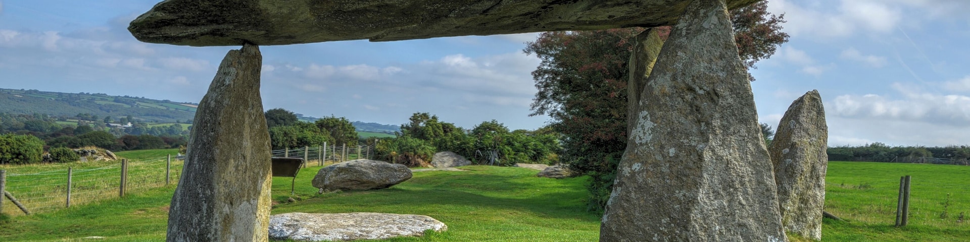 Pentre Ifan, a Stone Age tomb in Wales.
