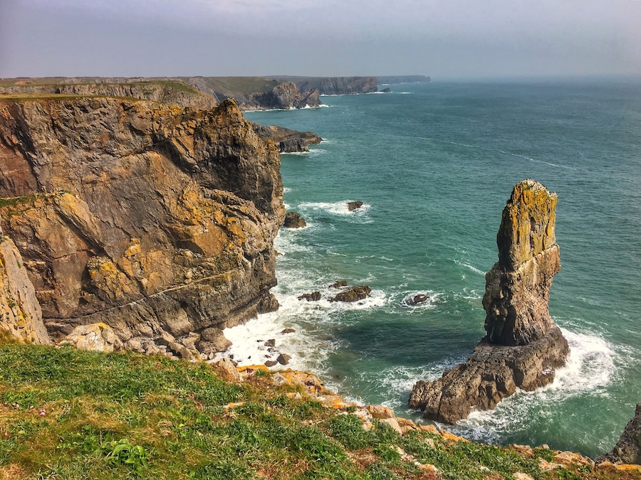 Pembrokeshires Coast National Park, Pembrokeshires, Wales #red #travel #water #hiking #nationalpark