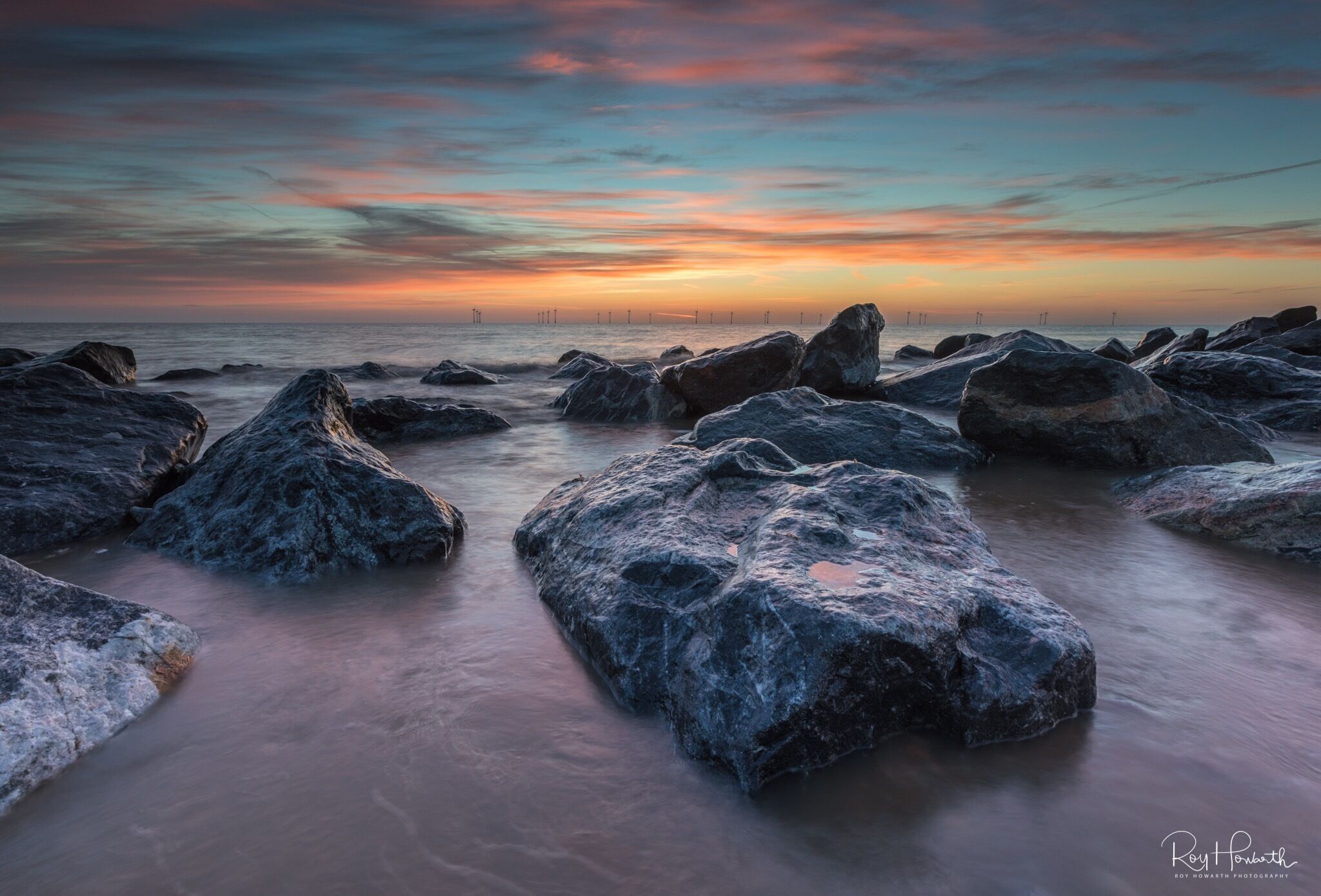 The sea defence rocks at Caister are also worth a look as well as the zig zag groynes