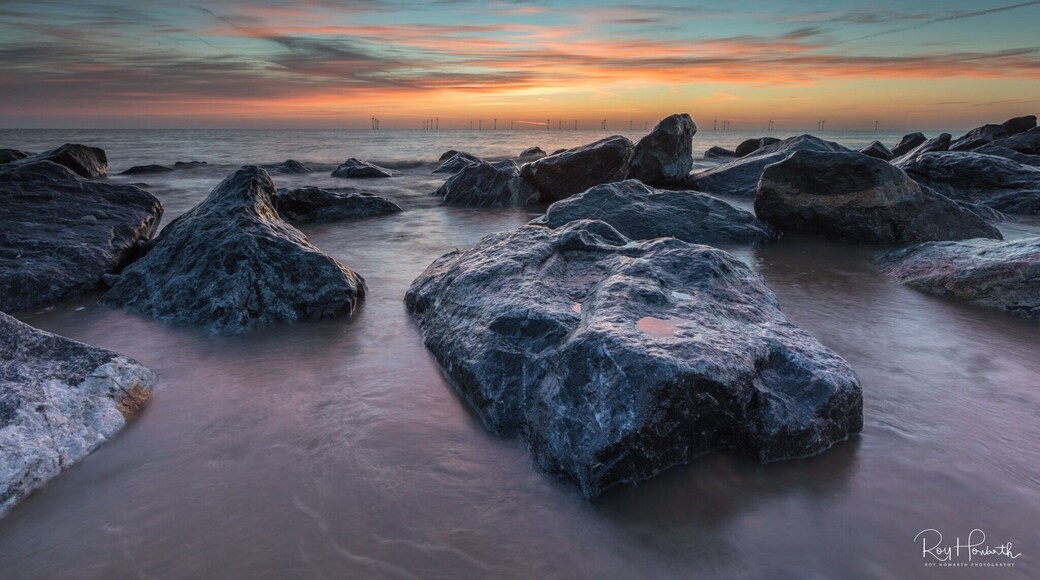 The sea defence rocks at Caister are also worth a look as well as the zig zag groynes