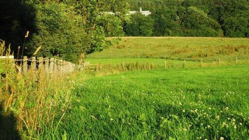 Footpath along Little Burn A view of the footpath along little burn