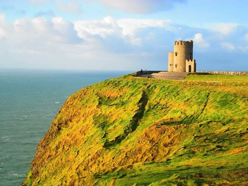 O'brien Tower at the Cliffs of Moher.