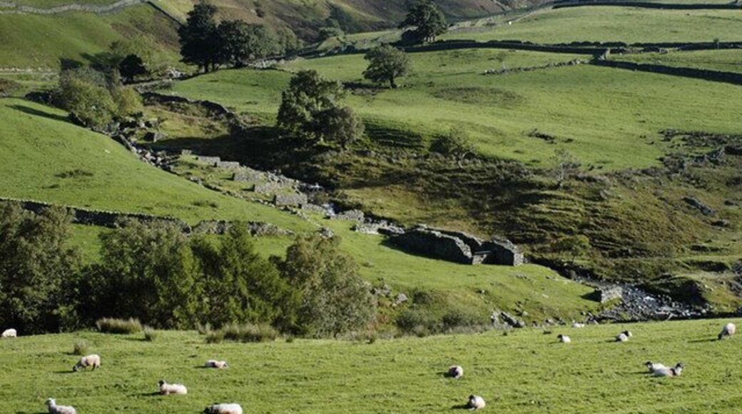 Ruins of old mine workings, near Hartsop