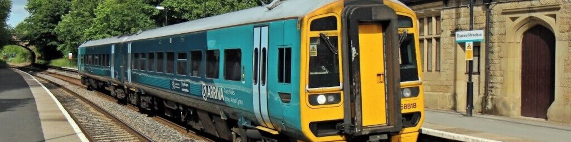 Arriva Trains Wales Class 158, 158818, Ruabon railway station