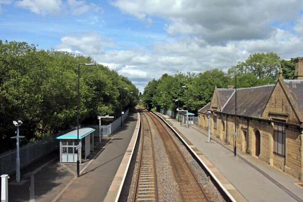Above Ruabon railway station
