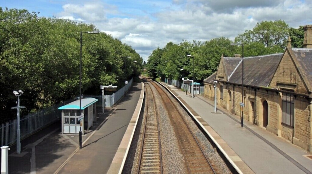 Above Ruabon railway station