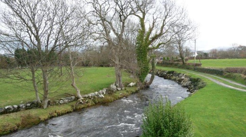 Afon Gwyrfai, upstream from Pont Faen