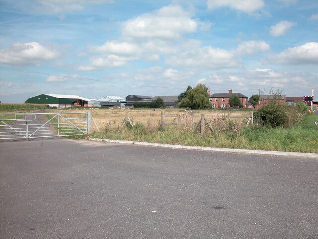 Beeches Farm. On the south bank of River Dee.
