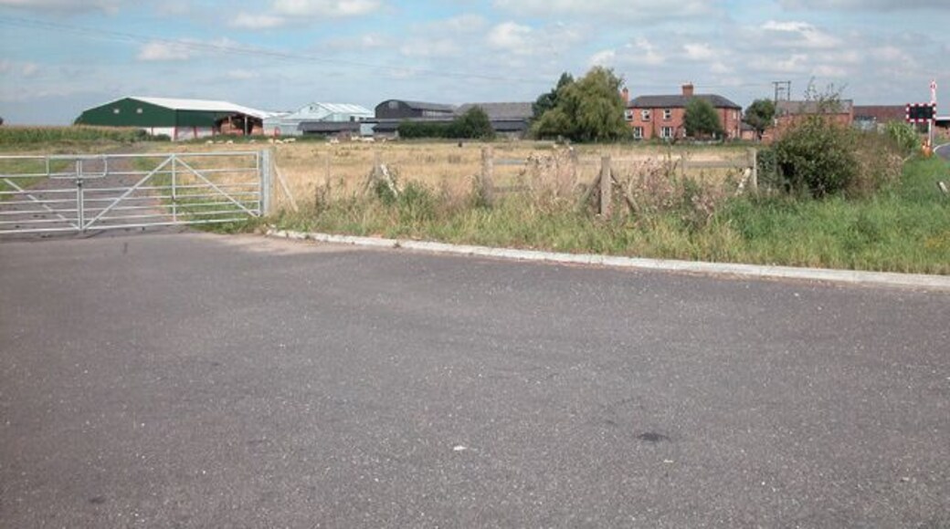 Beeches Farm. On the south bank of River Dee.