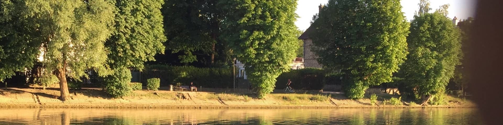 Nice Swan swim on river La Marne
#greentravel photo