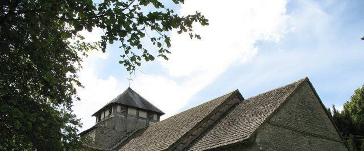 St. Michael and all Angels, Cascob Services on the first Sunday of every month.