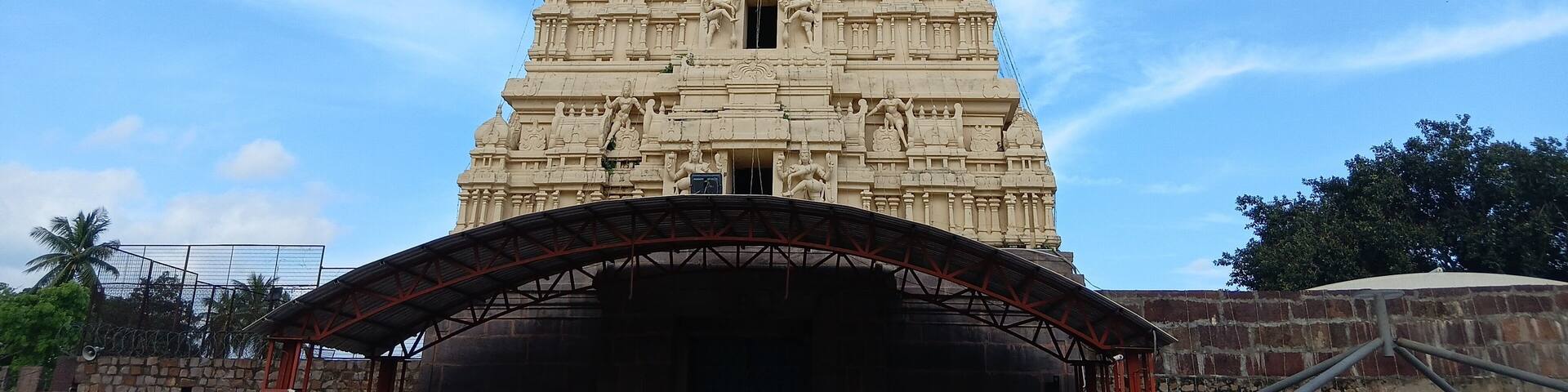 : sri mallikarjuna swamy in hindu temple srisilam lord of shiva in Andhra pradesh india