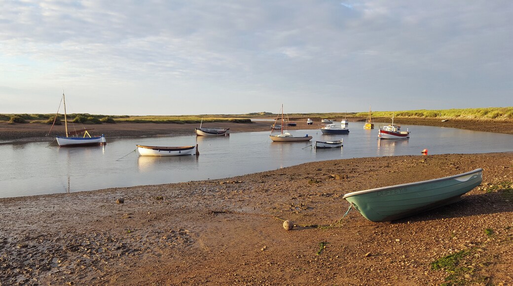 Burnham Overy Staithe, River Burn estuary