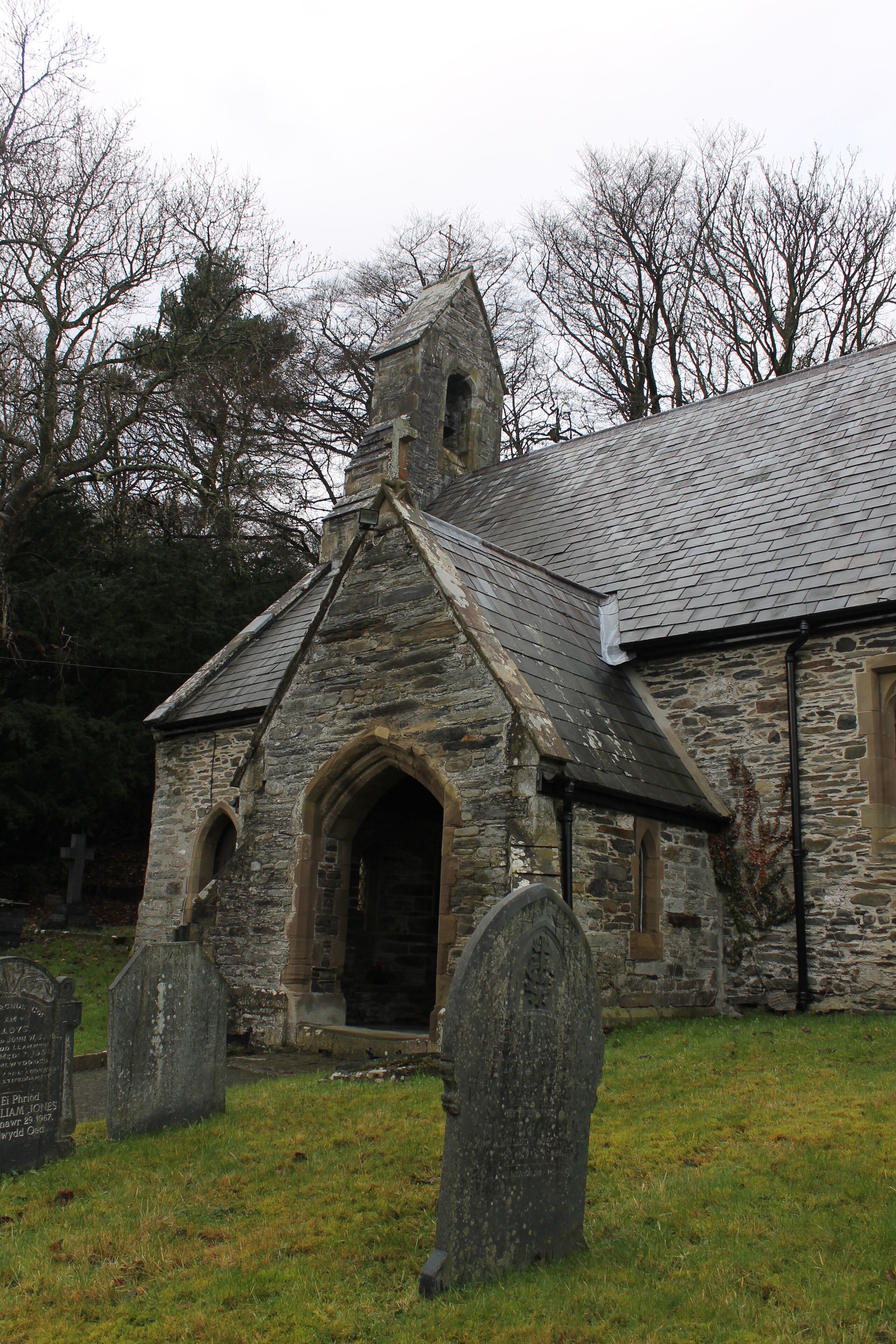 Church of St Ust and St Dyfrig, Llanwrin, Powys, Cymru Wales