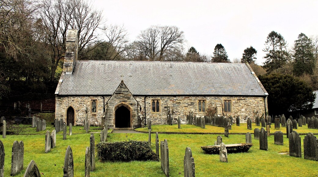 Church of St Ust and St Dyfrig, Llanwrin, Powys, Cymru Wales