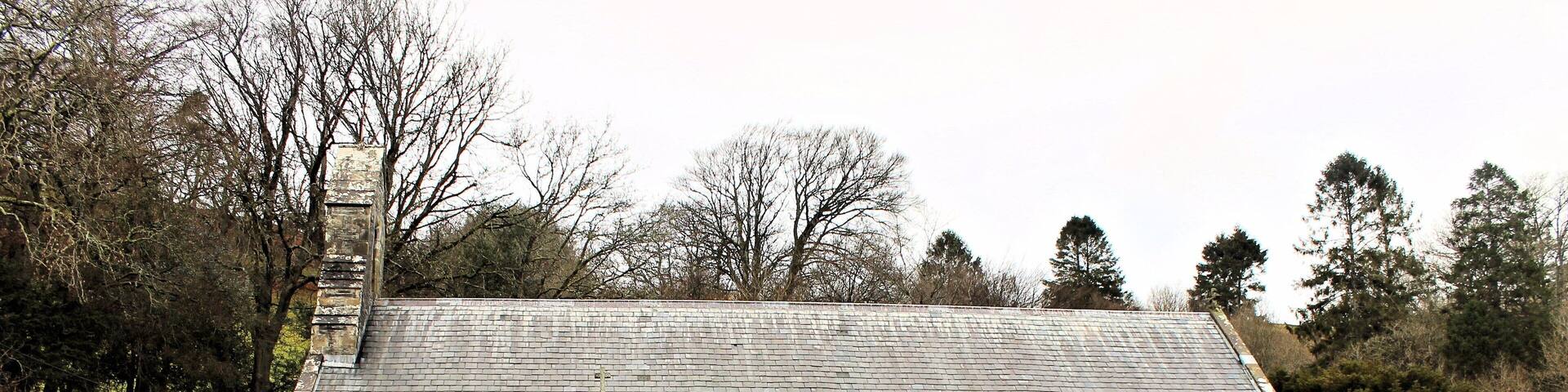 Church of St Ust and St Dyfrig, Llanwrin, Powys, Cymru Wales