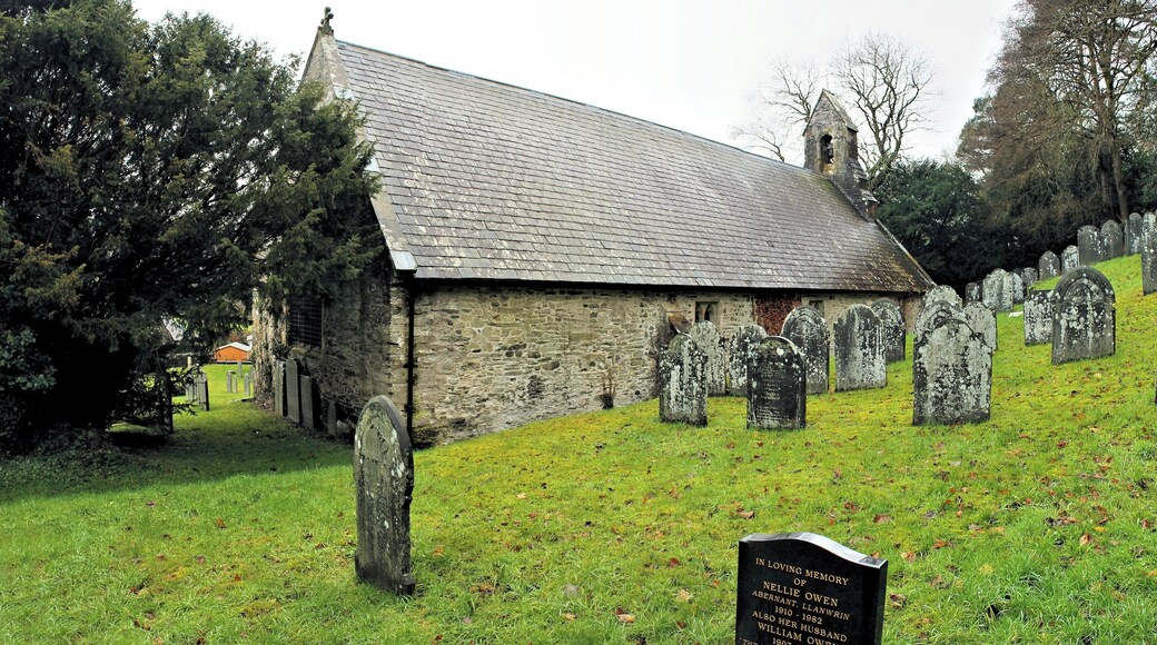 Church of St Ust and St Dyfrig, Llanwrin, Powys, Cymru Wales