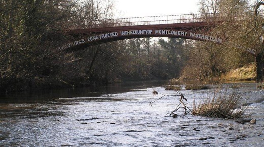 Abermule "The Second Ironbridge", looking upstream